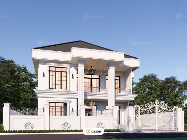 Jasa Gambar Rumah Mewah dan Villa