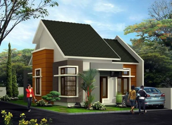 inspirasi rumah 2 muka