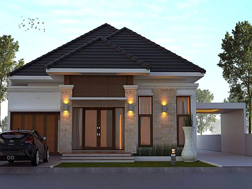 rumah mewah tapi sederhana