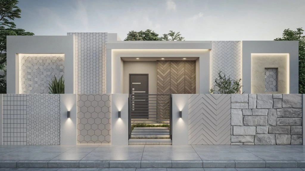 tembok minimalis modern