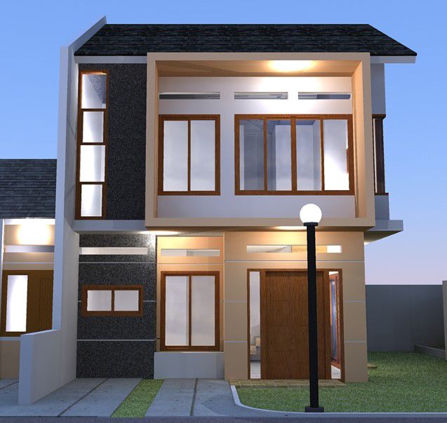 desain rumah subsidi