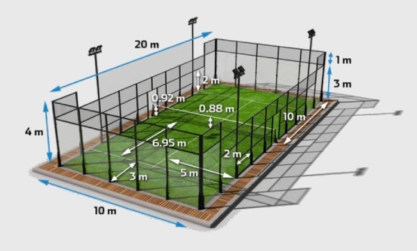 Arsitek Lapangan Padel