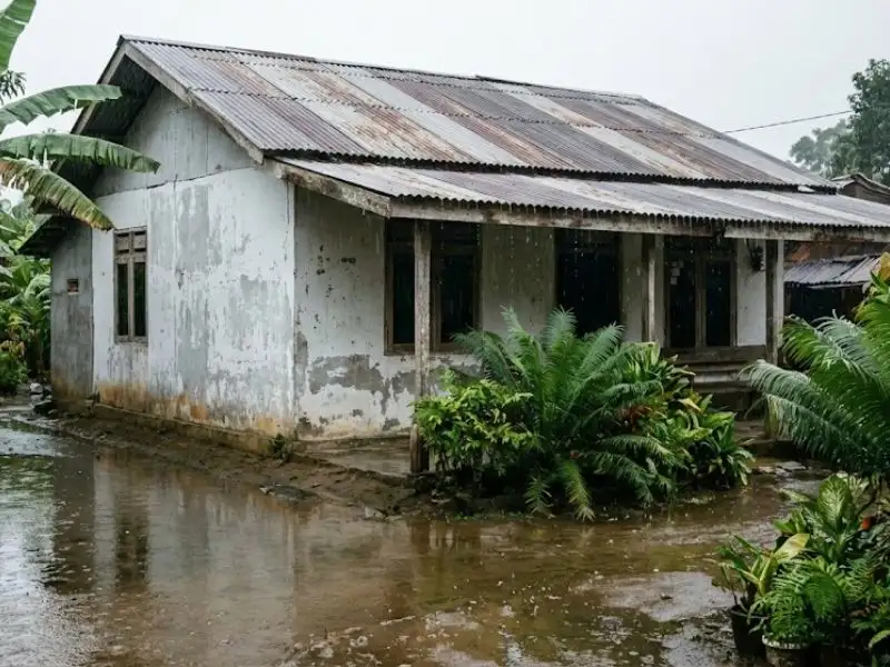 Rumah 6×9 dengan Dekorasi Tradisional