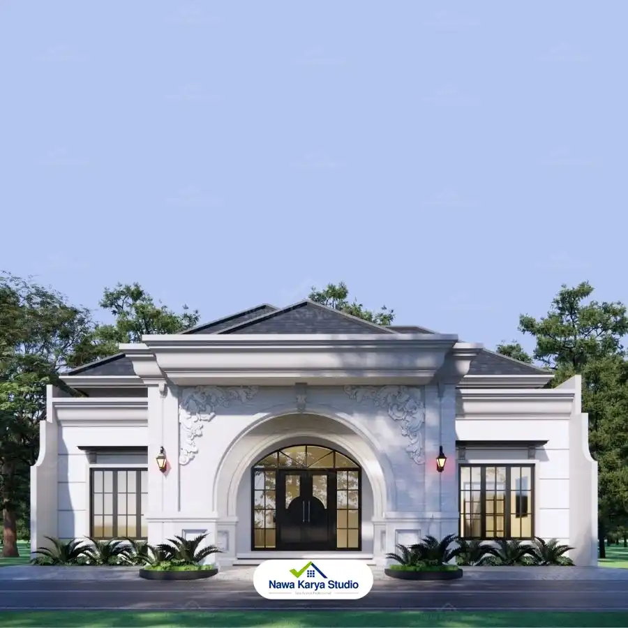 Jasa Gambar Rumah Mewah dan Villa