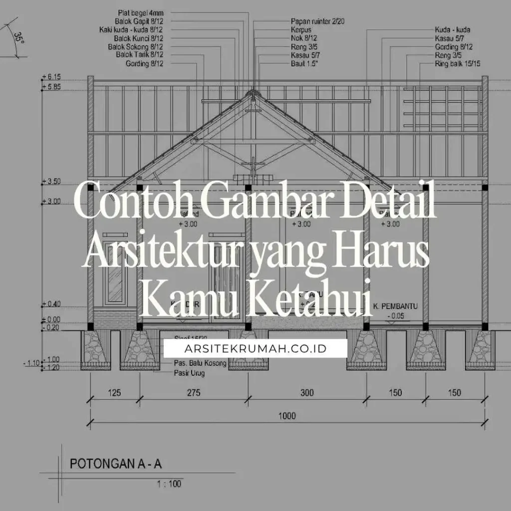 Gambar Detail Arsitektur