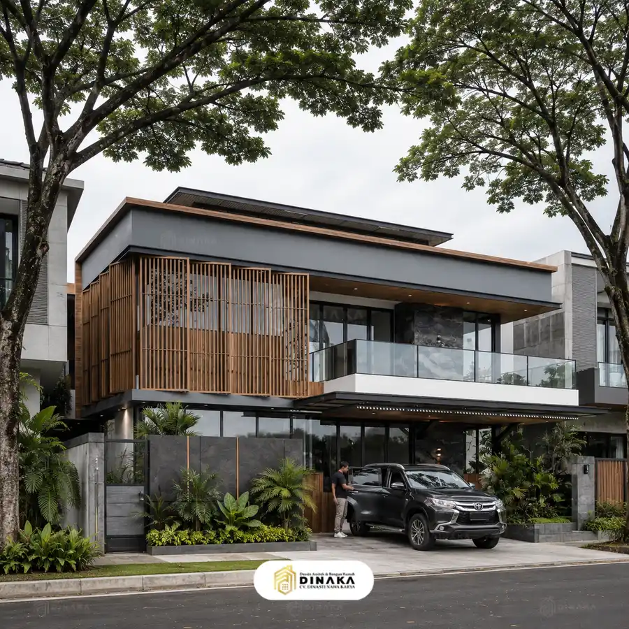 46 Desain Rumah Kontemporer