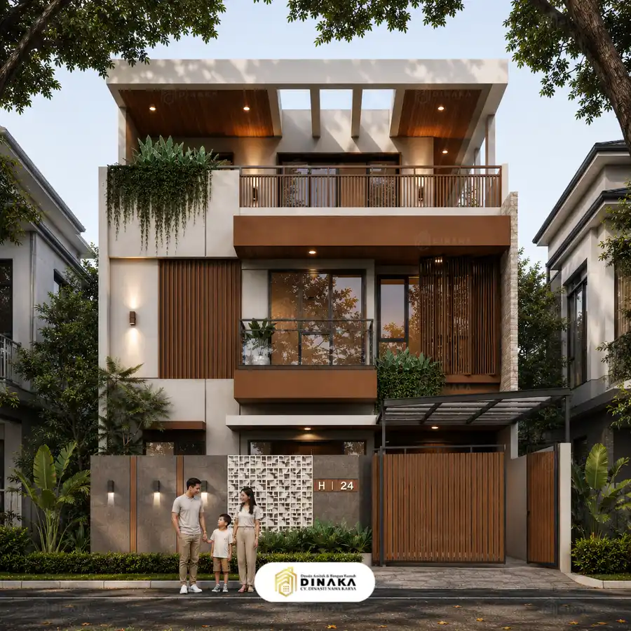 57 Desain Rumah Kontemporer Tropis