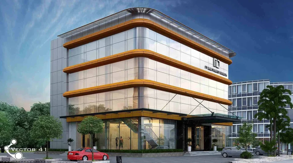 Apa yang Dimaksud dengan Tampak Depan Kantor Modern?
