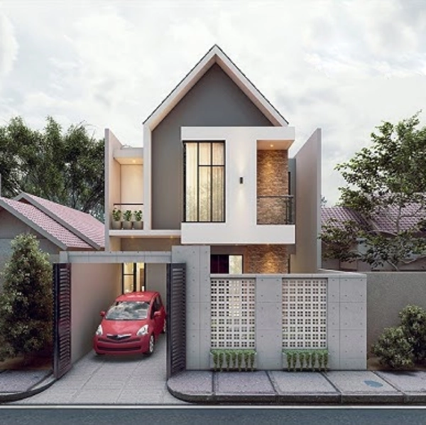 Bikin Rumah Terlihat Mewah! Ide Desain Rumah Minimalis 8x15 yang Elegan